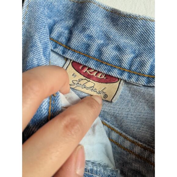 RIO Women's Jeans by STEPHEN MARDON Button Fly 90's Blue Light Sz 7 - Picture 8 of 9